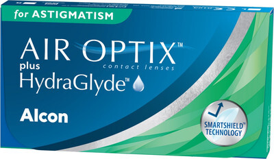 Контактная линза Air Optix For Astigmatism plus Hydraglyde Sph-6.00 cy