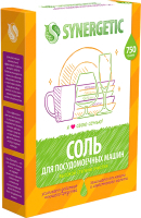 Соль для посудомоечных машин Synergetic Высокой степени очистки