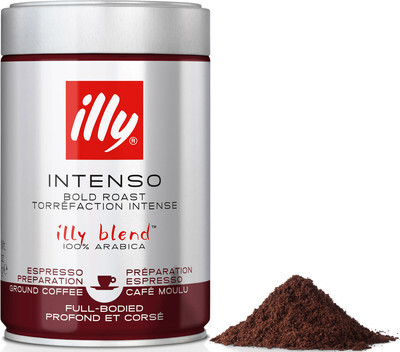 Кофе молотый illy Темной обжарки