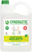 Мыло жидкое Synergetic Мелисса и ромашка чистота и ультразащита 99.9%