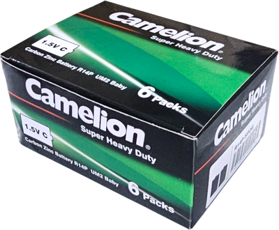 Комплект батареек Camelion R14P-SP2G SR-2 / 1661