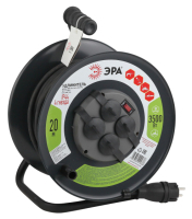 Удлинитель на катушке ЭРА RMx-4es-3x2.5-20m-IP44(KG) / Б0043057