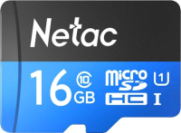 Карта памяти Netac MicroSD P500 Standard 16GB (NT02P500STN-016G-R)