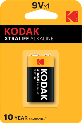 Батарейка Kodak Xtralife 9V/6LR61/LR22 Alkaline 9V / 30952010
