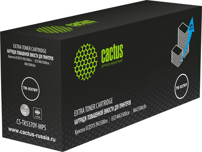 Тонер-картридж Cactus CS-TK5370Y-MPS