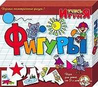 Развивающая игра Десятое королевство Учись играя. Фигуры / 00058