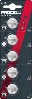 Комплект батареек Procell CR2025 Intense Lithium 3V