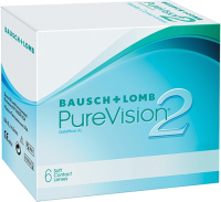 Комплект контактных линз PureVision 2 Sph-9.00 R8.6
