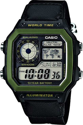 Часы наручные мужские Casio Collection AE-1200WHB-1B