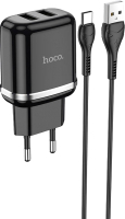 Зарядное устройство сетевое Hoco N4 + кабель Type-C