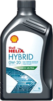 Моторное масло Shell Helix Hybrid 0W20