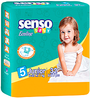 Подгузники детские Senso Baby Ecoline Junior 5