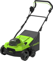 Аэратор-скарификатор для газона аккумуляторный Greenworks 2517607