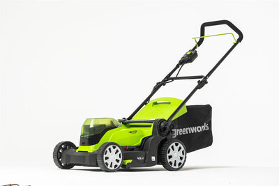 Газонокосилка аккумуляторная Greenworks G24X2LM41 2x24V 41см / 2512607