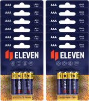 Комплект батареек Eleven Super AAA LR03 алкалиновые BC4