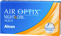 Комплект контактных линз Air Optix Night&Day Aqua Sph-5.25 R8.4 D13.8