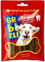 Лакомство для собак GRЫZLI Dental жевательное для средних пород / 2040