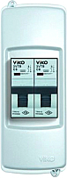Бокс пластиковый Viko Lotus 1-2 90914001