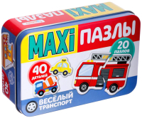 Набор пазлов Puzzle Time Веселый транспорт Макси-пазлы / 4868652