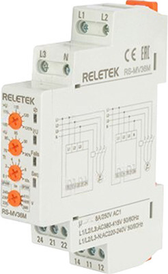 Реле напряжения RELETEK RS-MV36M