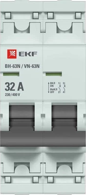 Выключатель нагрузки EKF PROxima ВН-63N / S63232