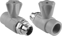 Шаровой кран Valfex Для радиатора прямой 25x3/4