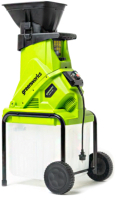 Садовый измельчитель электрический Greenworks 2208007