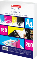 Бумага Brauberg Digital А4 160 г/м2 / 115381