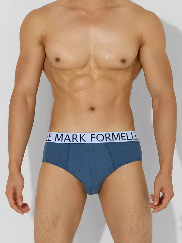 Трусы плавки мужские синие Mark Formelle