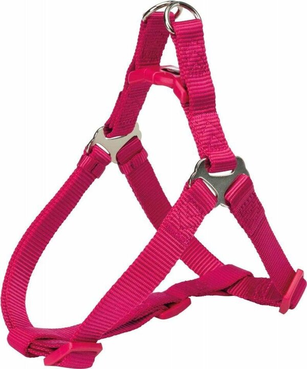 Шлея Trixie Premium One Touch harness S 204411 (фуксия)