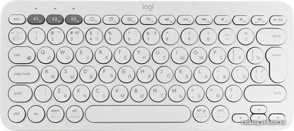 Клавиатура Logitech Multi-Device K380 Bluetooth 920-009589 (белый)