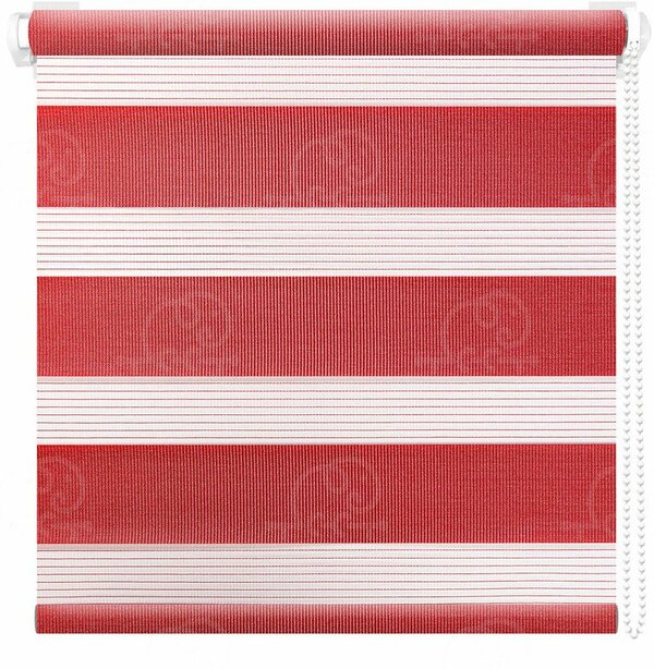 Шторы день-ночь АС МАРТ Баланс 67x160 (винный)