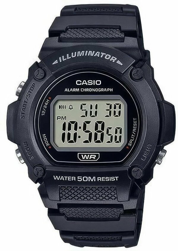 Наручные часы Casio Illuminator W-219H-1A