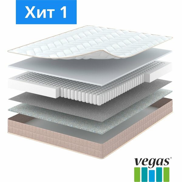 Матрас Vegas Хит 1 90x200