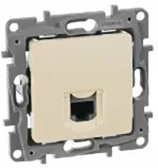 Розетка компьютерная Legrand Etika 6 723 41 (слоновая кость)