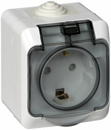 Розетка Schneider Electric Этюд PA16-044B