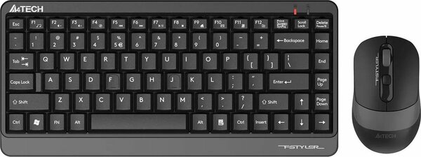 Офисный набор A4Tech Fstyler FG1110 (черный/серый)