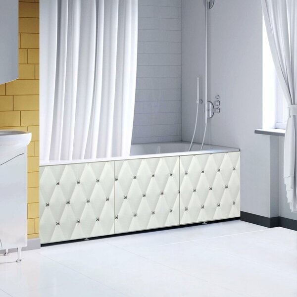 Фронтальный экран под ванну Comfort Alumin Эксклюзивная роскошь 3D 1.5