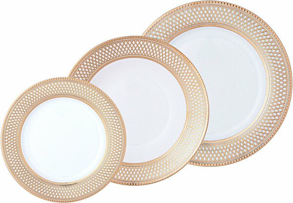 Столовый сервиз Lefard Золотая сетка 770-229