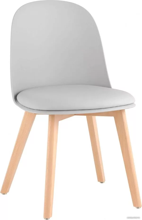 Стул Stool Group Fog с подушкой SL-7022DM (светло-серый, деревянные но