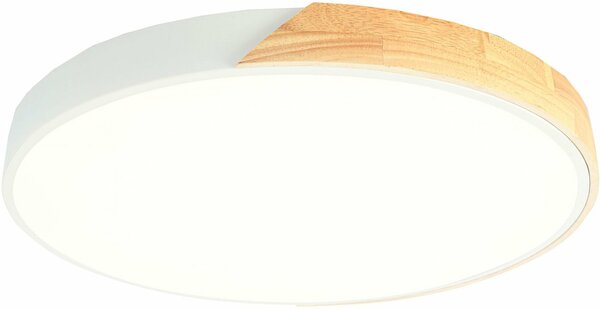 Припотолочная люстра Ambrella light FZ1301 (белый/светлое дерево)