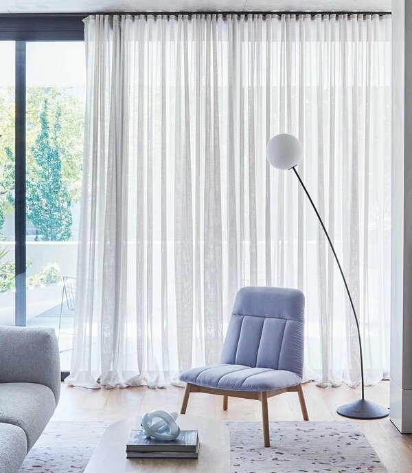 Тюль Soft Lines Selanik (500x265, белый)