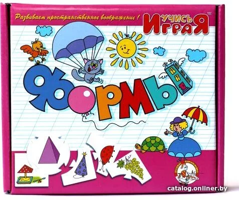 Развивающая игра Десятое королевство Учись играя. Формы 00059