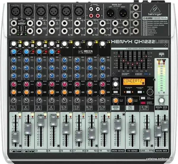 Микшерный пульт Behringer Xenyx QX1222USB