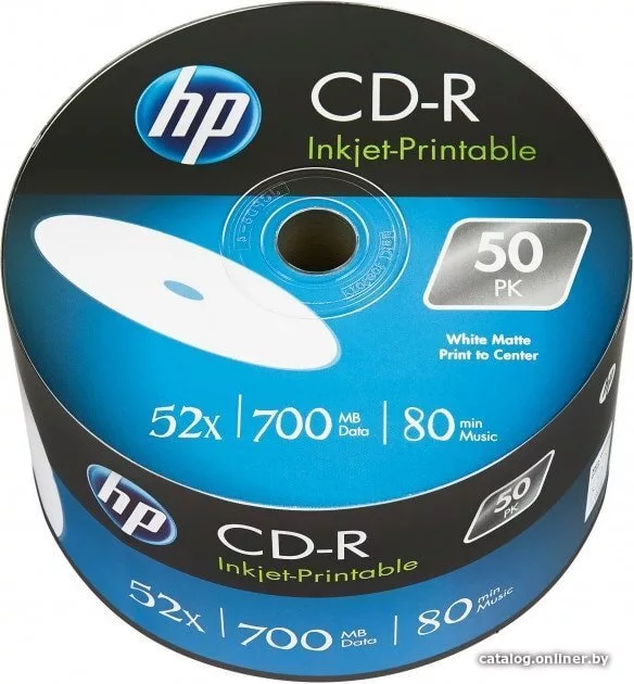 CD-R диск HP 700Mb 52x 69301 (50 шт.)