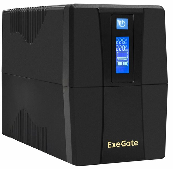 Источник бесперебойного питания ExeGate SpecialPro Smart LLB-650.LCD.A