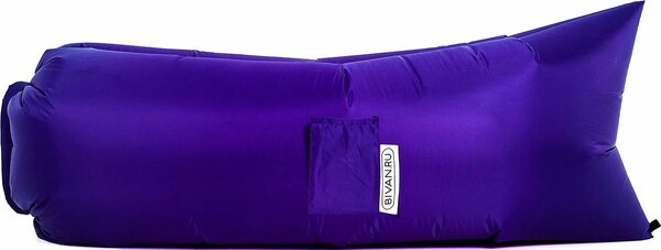 Надувной шезлонг Биван Классический (фиолетовый)