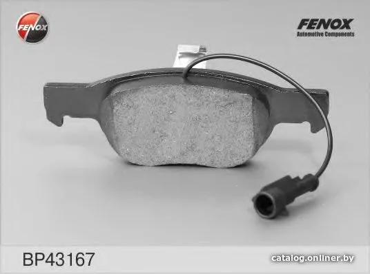 Тормозные колодки Fenox BP43167