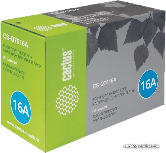 Картридж CACTUS CS-Q7516A (аналог HP Q7516A)