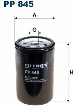 Топливный фильтр Filtron PP845